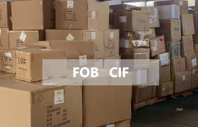 The difference between fob and cif in foreign trade export process